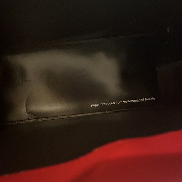 Cartier Classic Red Gift Bag 9โ x 10โ x 3.5โ w/ wrapped corded handle - Picture 5 of 10